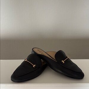 Sam Edelman Linnie Bit Mule Black Loafers